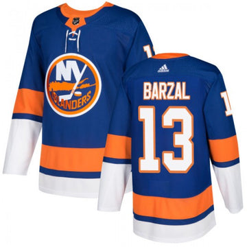 Mathew Barzal New York Islanders royal jersey
