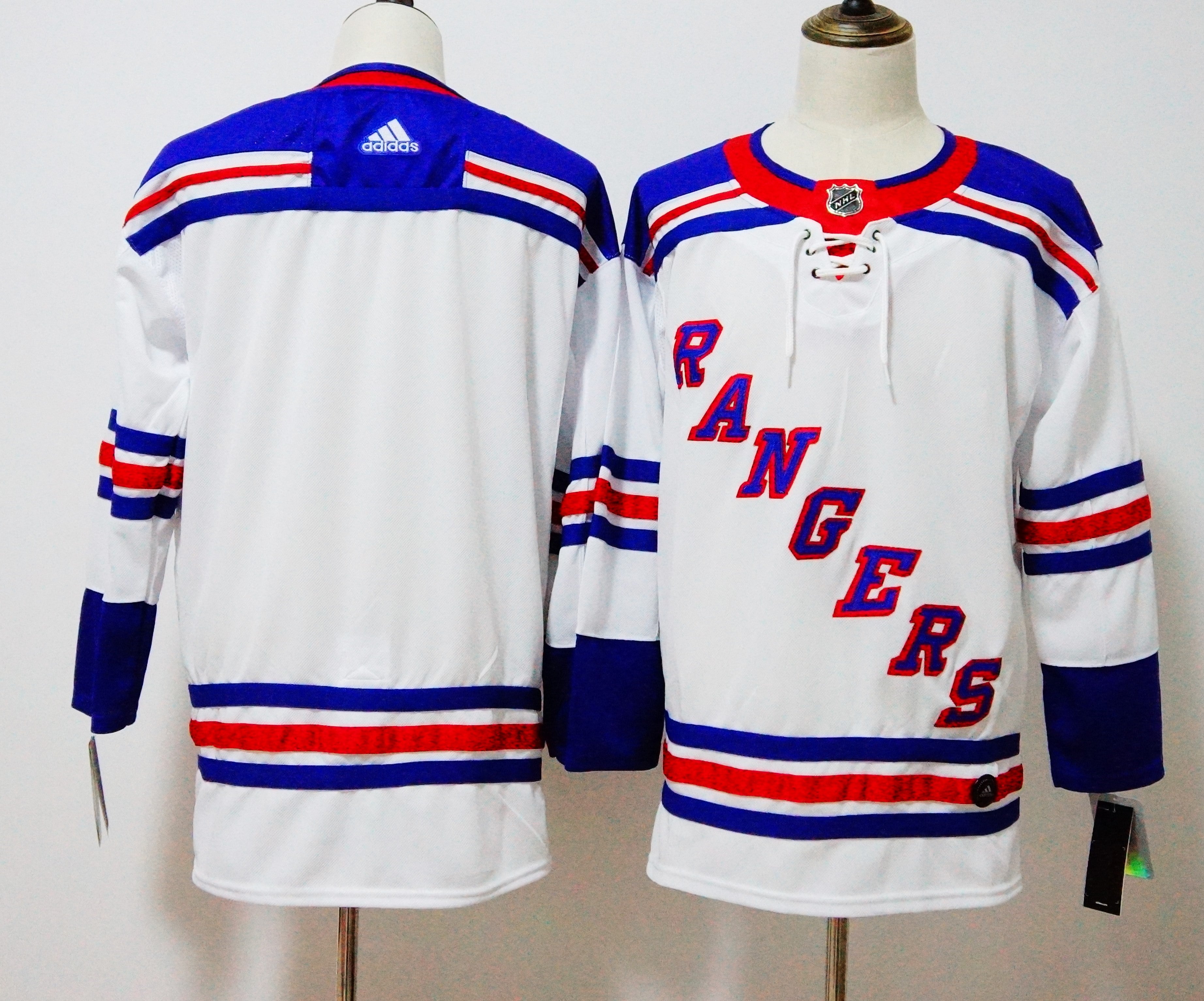 New York Rangers white jersey