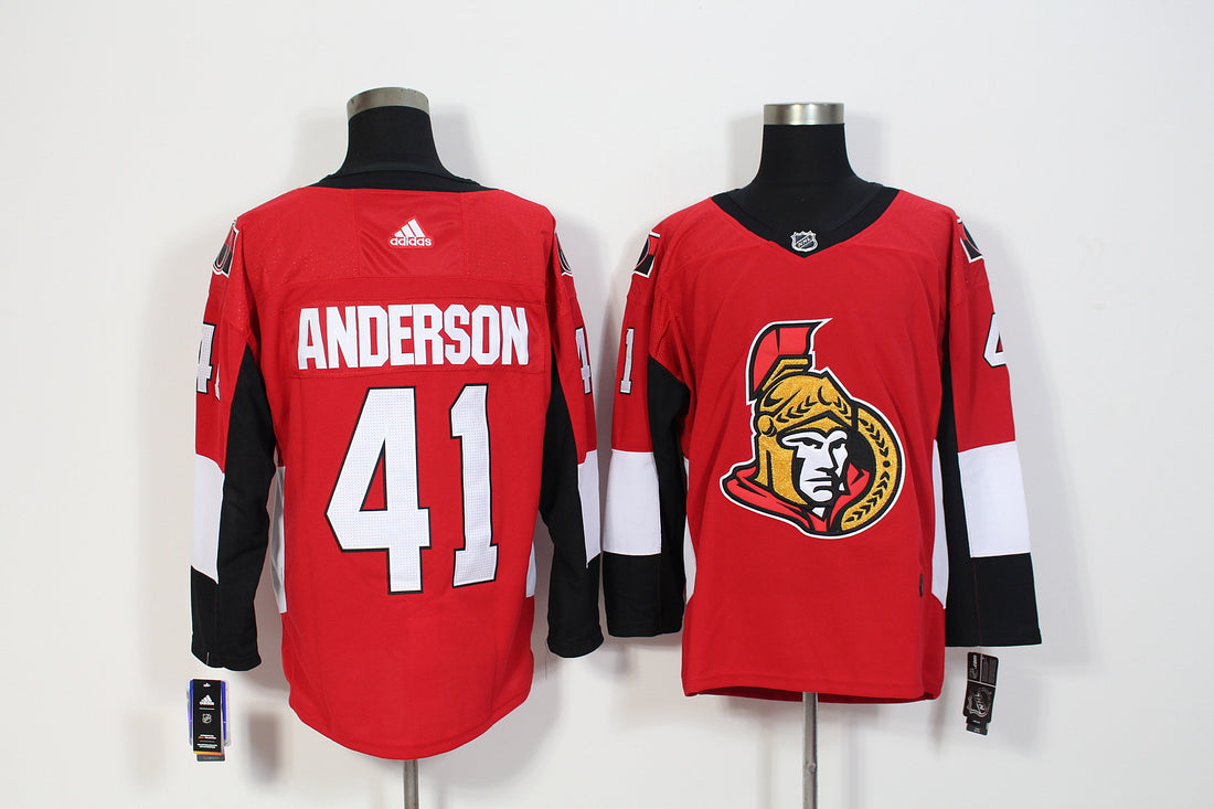 Craig Anderson Ottawa Senators red jersey