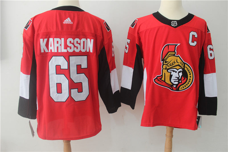 Erik Karlsson Ottawa Senators red jersey