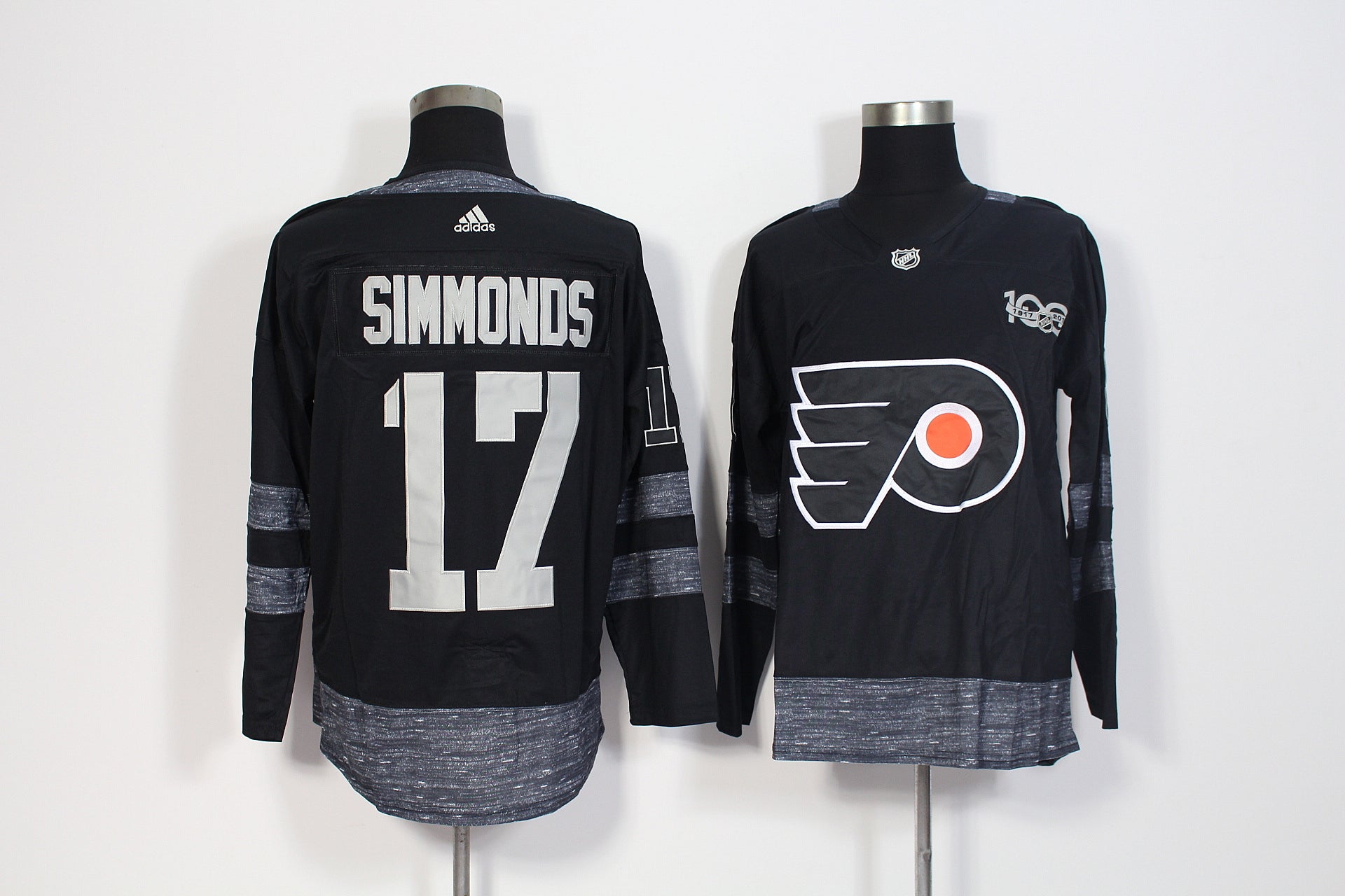 Wayne Simmonds Philadelphia Flyers black jersey