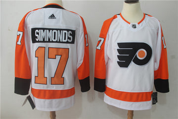 Wayne Simmonds Philadelphia Flyers white jersey
