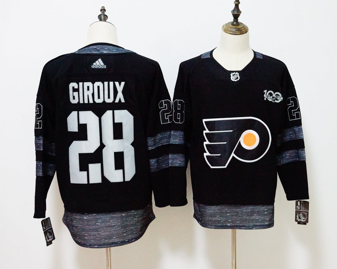 Claude Giroux Philadelphia Flyers black jersey