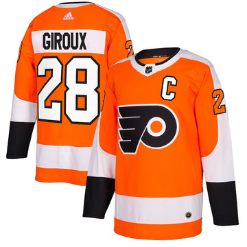 Claude Giroux Philadelphia Flyers orange jersey