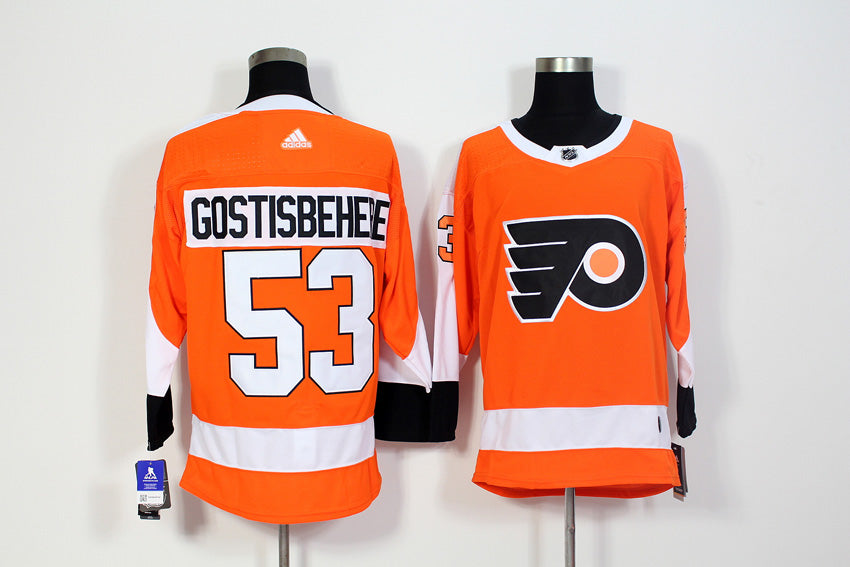 Shayne Gostisbehere Philadelphia Flyers orange jersey