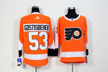 Shayne Gostisbehere Philadelphia Flyers orange jersey