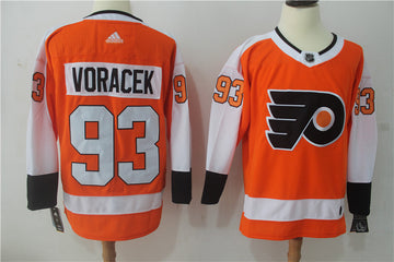 Jakub Voracek Philadelphia Flyers orange jersey
