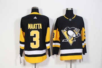 Olli Maatta Pittsburgh Penguins black jersey