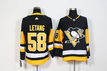 Kris Letang Pittsburgh Penguins black jersey