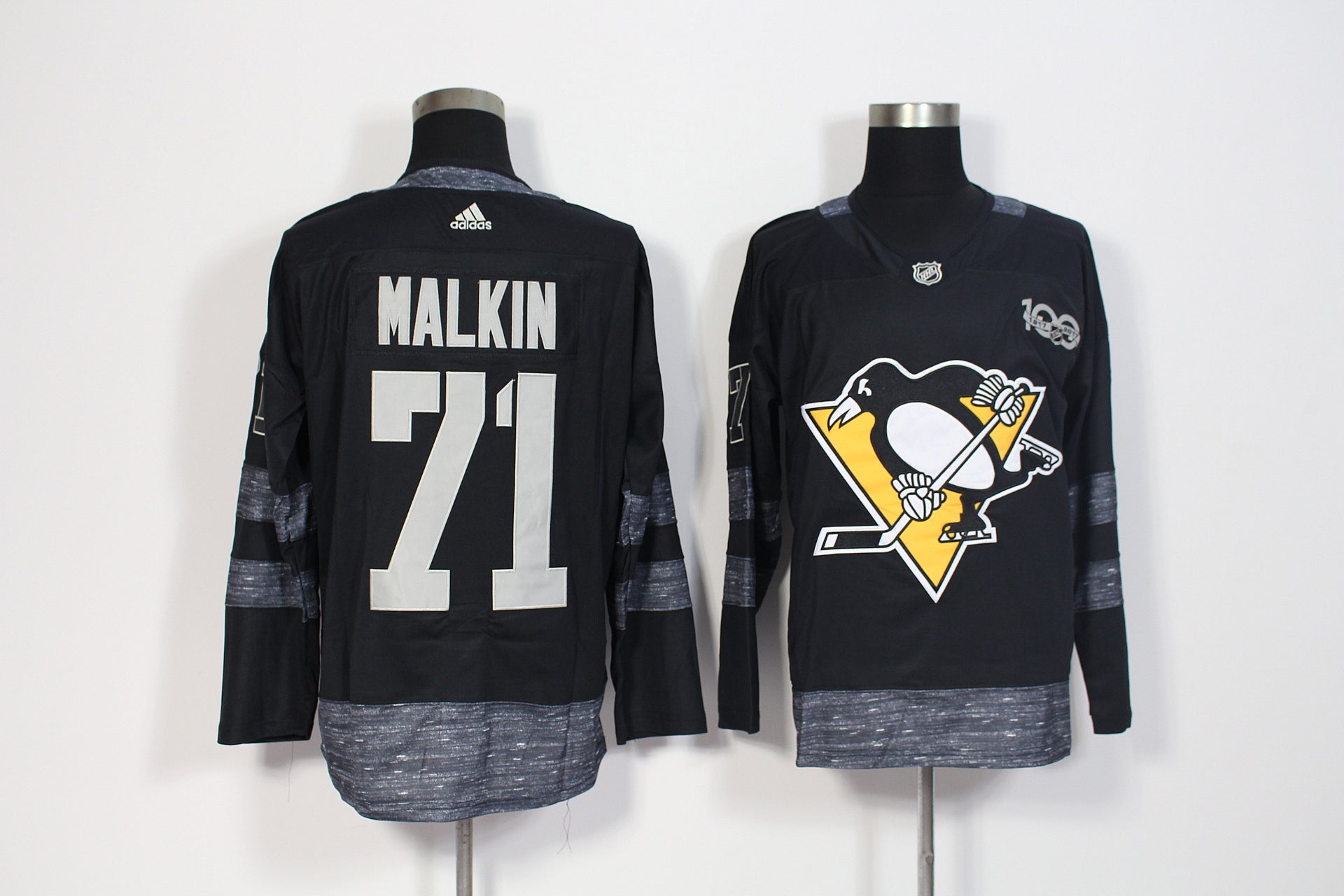 Evgeni Malkin Pittsburgh Penguins black jersey