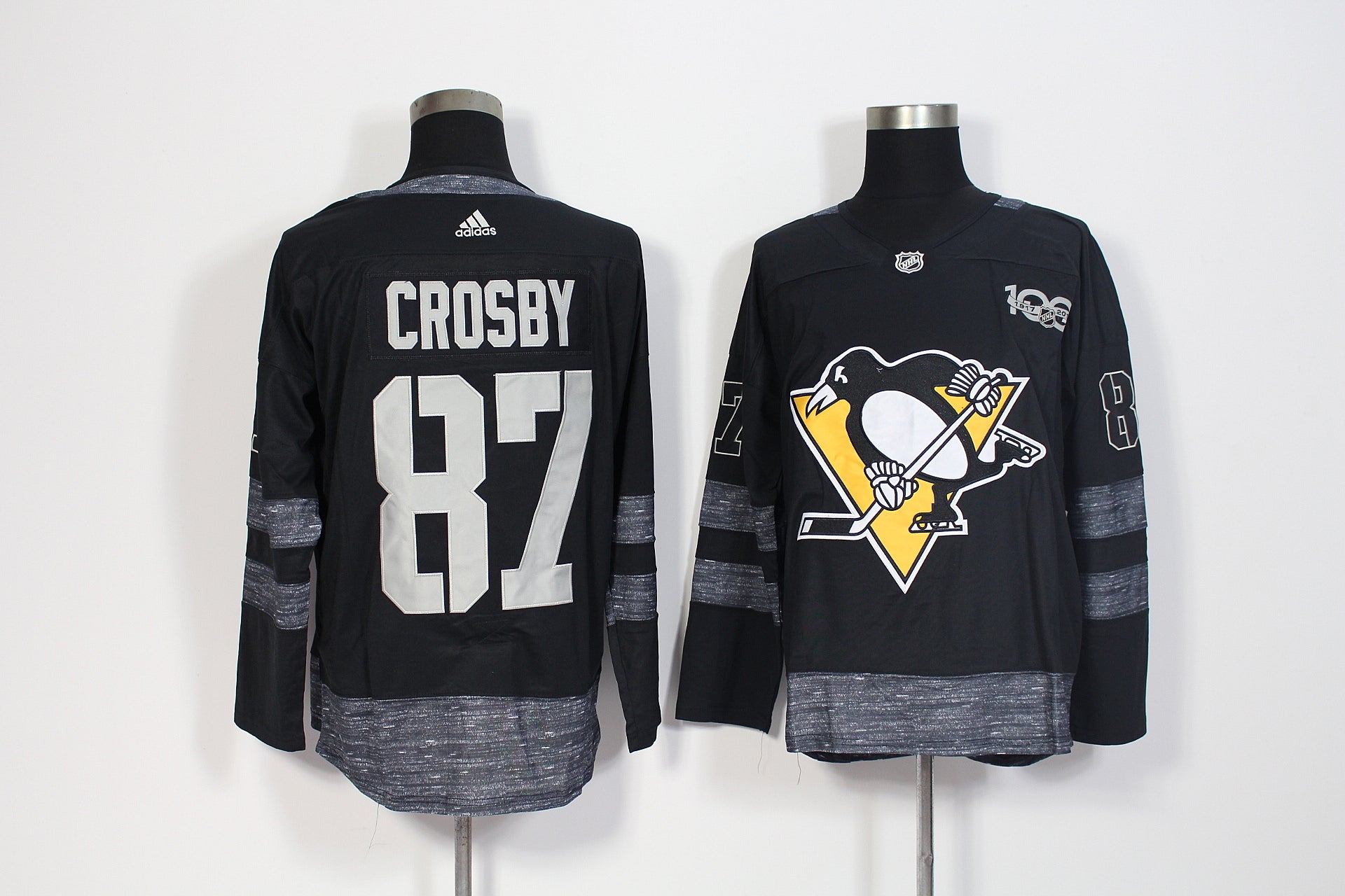 Sidney Crosby Pittsburgh Penguins black jersey
