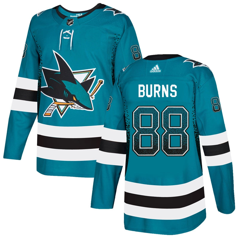 Brent Burns San Jose Sharks teal Fashion jersey