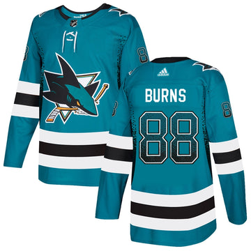 Brent Burns San Jose Sharks teal Fashion jersey