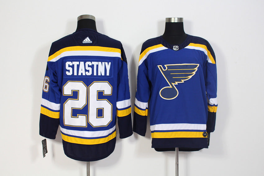 Paul Stastny St. Louis Blues blue jersey