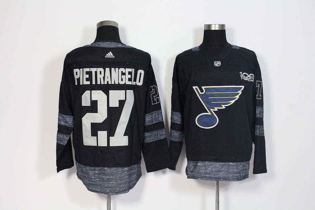 Alex Pietrangelo St. Louis Blues black jersey