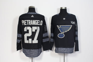 Alex Pietrangelo St. Louis Blues black jersey