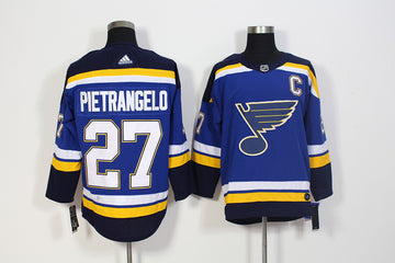 Alex Pietrangelo St. Louis Blues blue jersey