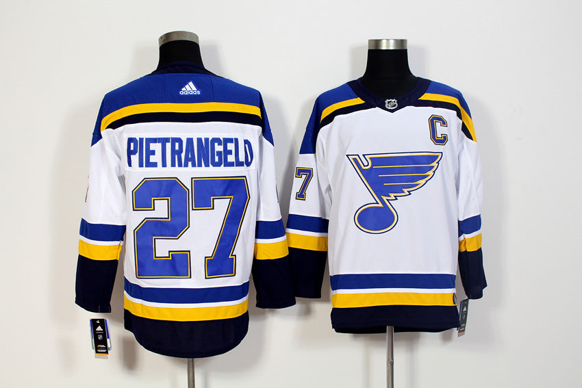 Alex Pietrangelo St. Louis Blues white jersey