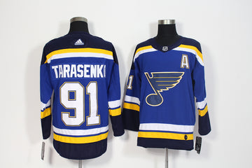 Vladimir Tarasenko St. Louis Blues navy jersey