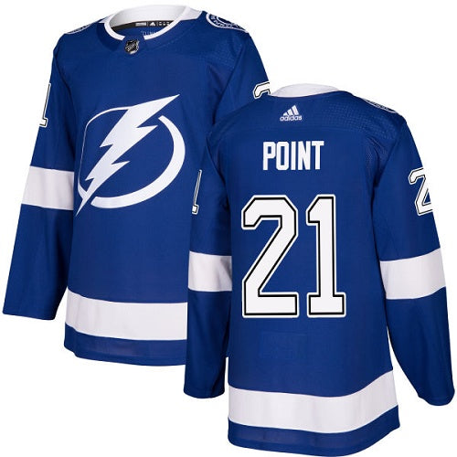 Brayden Point Tampa Bay Lightning blue jersey