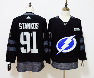 Steven Stamkos Tampa Bay Lightning black jersey