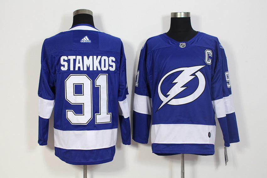 Steven Stamkos Tampa Bay Lightning blue jersey