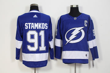 Steven Stamkos Tampa Bay Lightning blue jersey