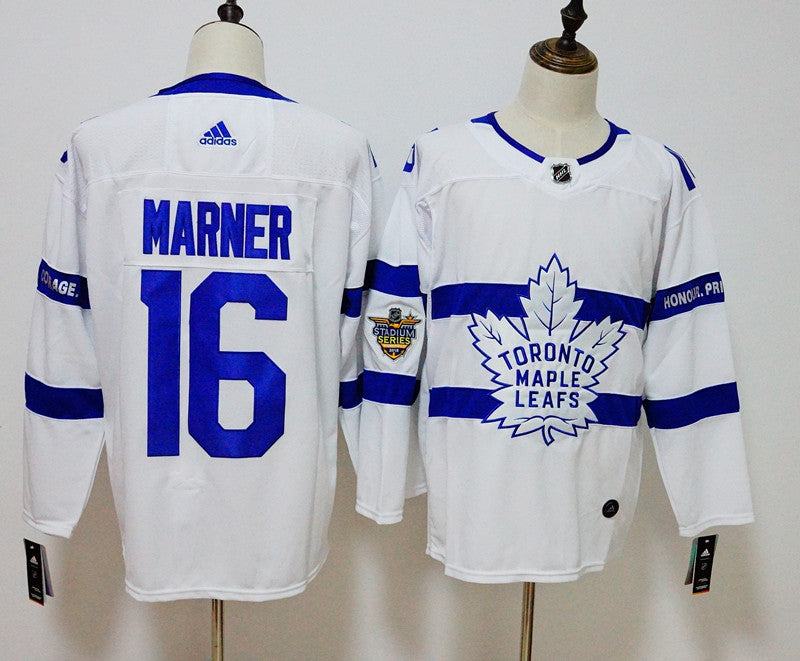 Mitchell Marner Toronto Maple Leafs white Stadium Series jersey