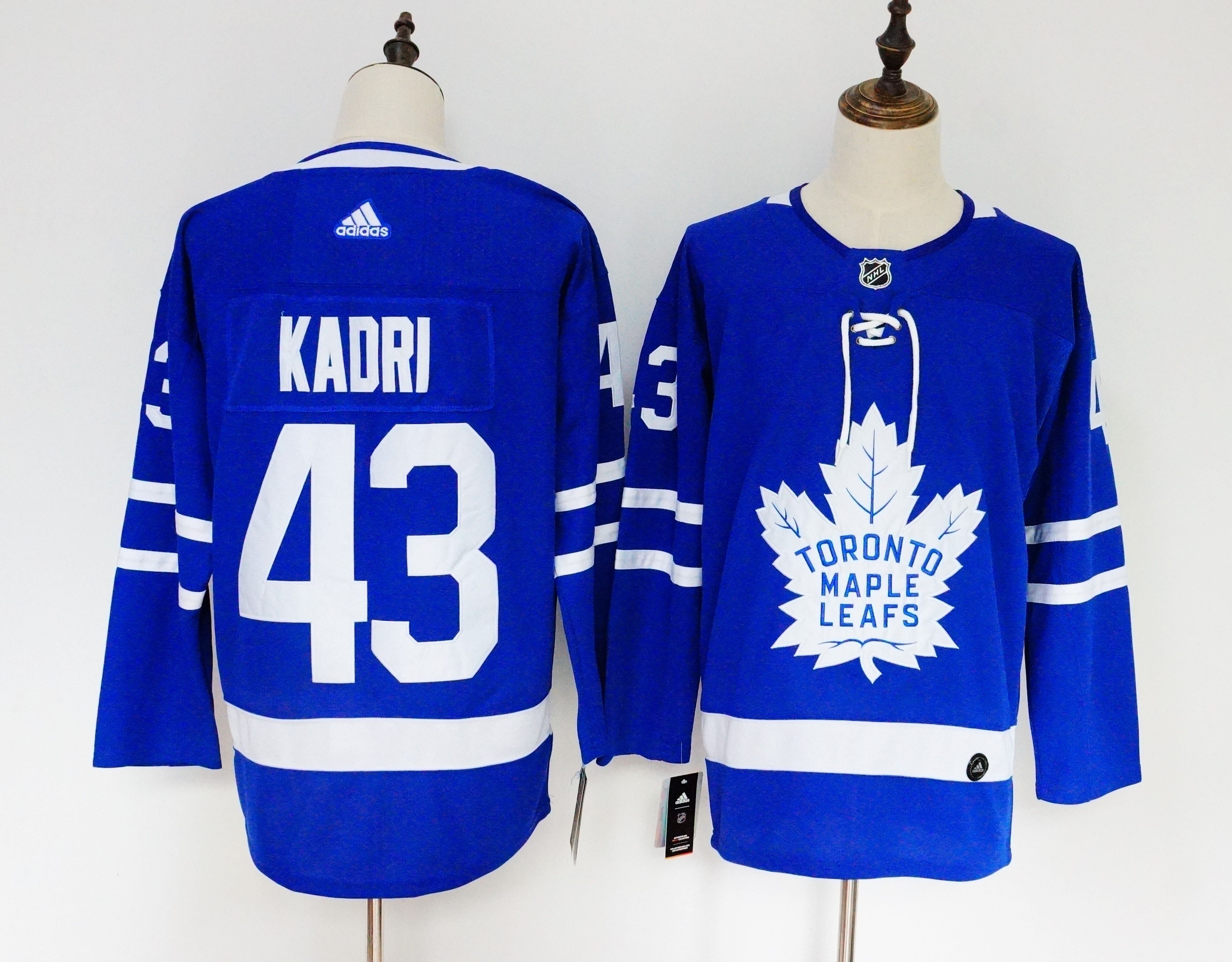 Nazem Kadri Toronto Maple Leafs blue jersey