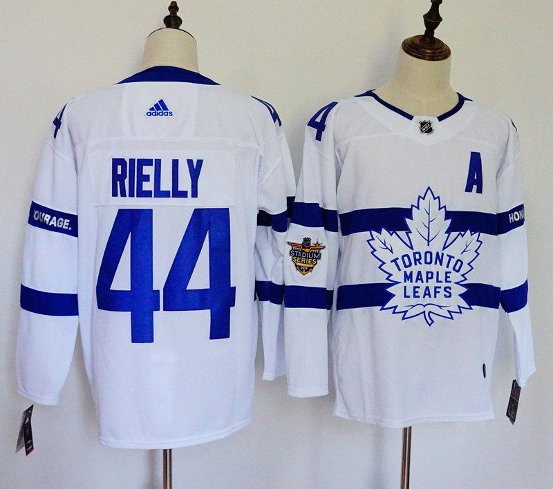 Morgan Rielly Toronto Maple Leafs white Stadium Series jersey