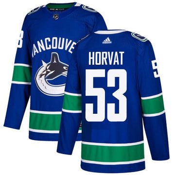 Bo Horvat Vancouver Canucks blue jersey