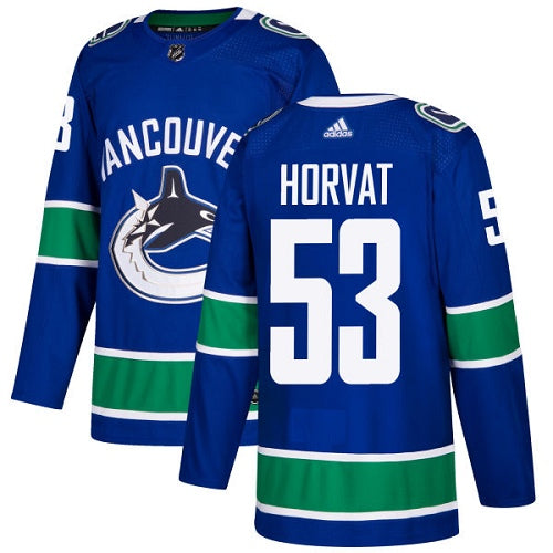 Bo Horvat Vancouver Canucks blue jersey