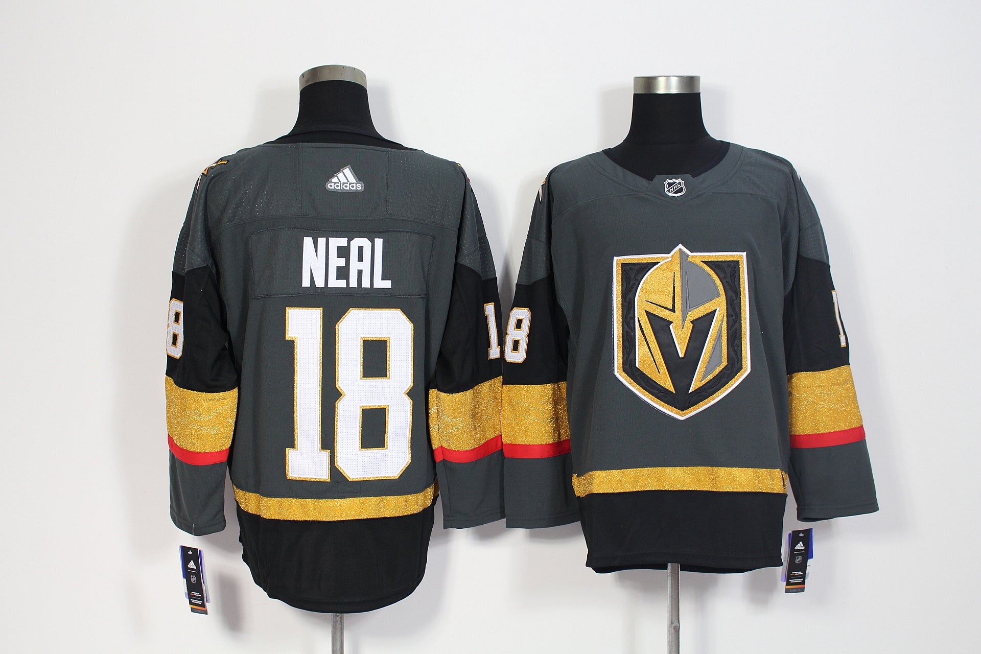 James Neal Vegas Golden Knights grey jersey