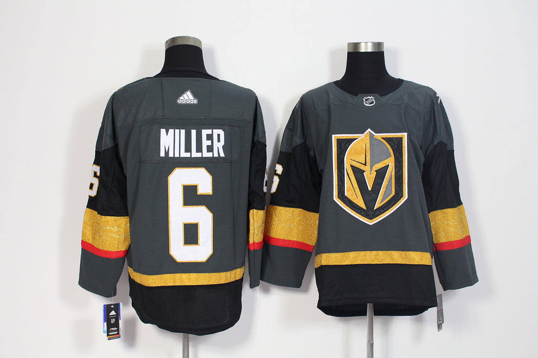 Colin Miller Vegas Golden Knights grey jersey