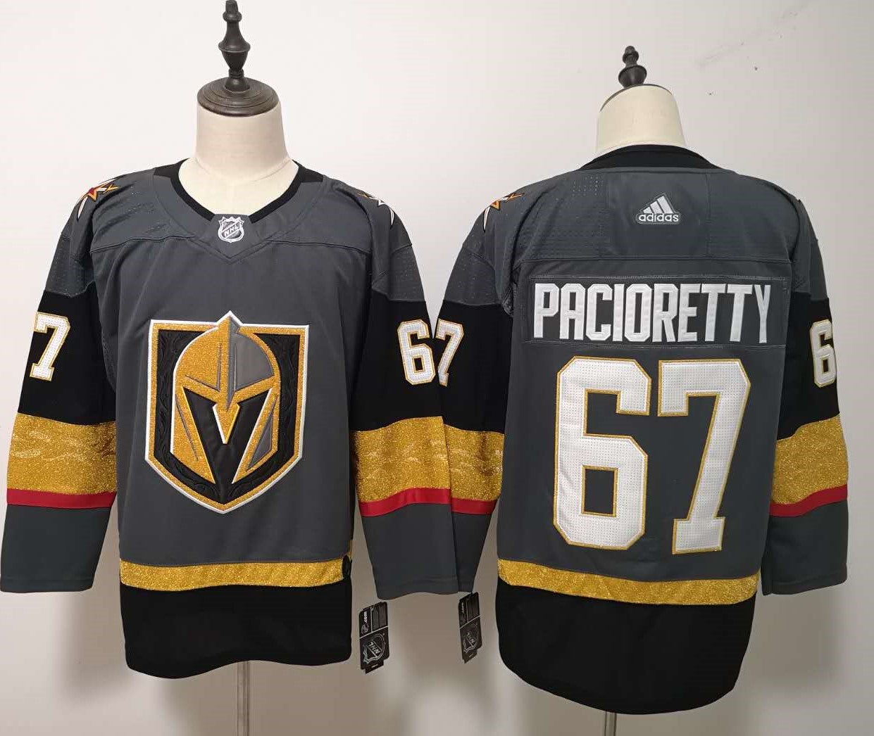 Max Pacioretty Vegas Golden Knights gray jersey