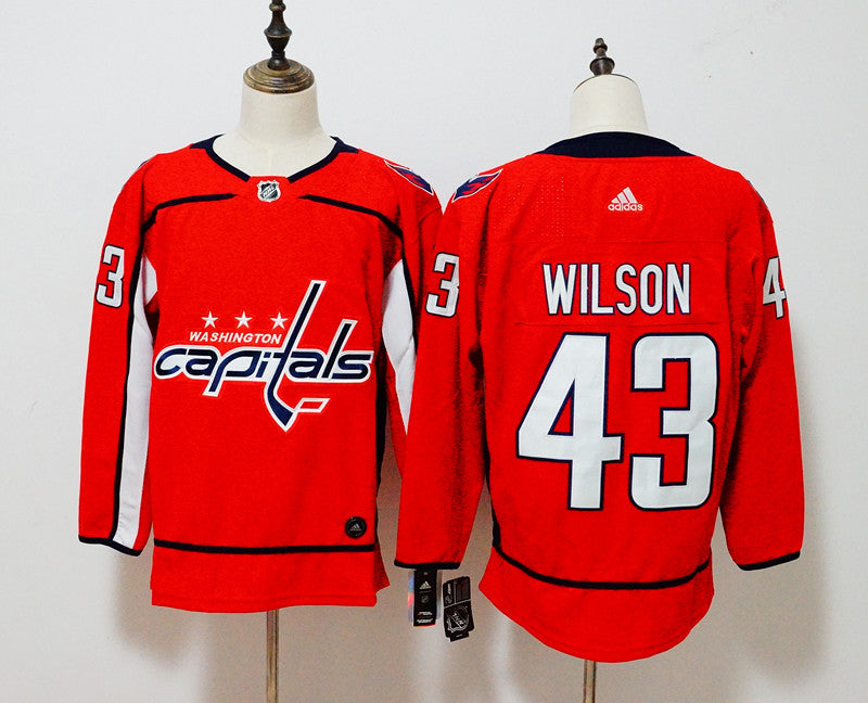 Tom Wilson Washington Capitals red jersey