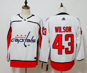 Tom Wilson Washington Capitals white jersey