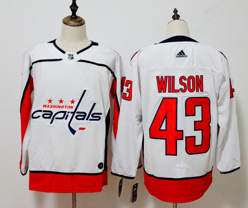 Tom Wilson Washington Capitals white jersey