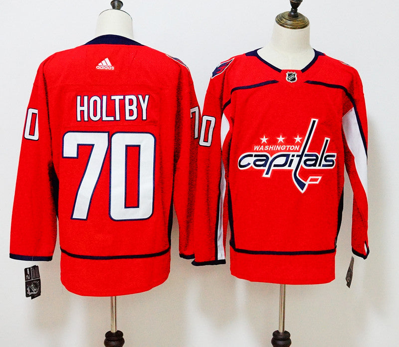 Braden Holtby Washington Capitals red jersey