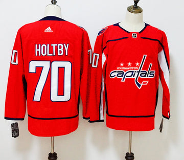 Braden Holtby Washington Capitals red jersey
