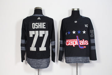 TJ Oshie Washington Capitals black jersey
