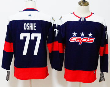 TJ Oshie Washington Capitals navy Stadium Series jersey