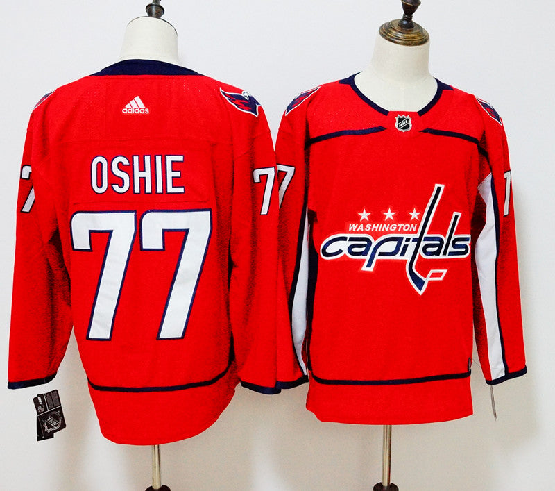 TJ Oshie Washington Capitals red jersey