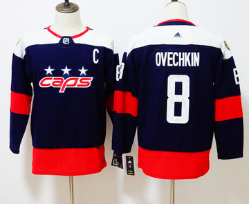 Alexander Ovechkin Washington Capitals navy Stadium Series jersey
