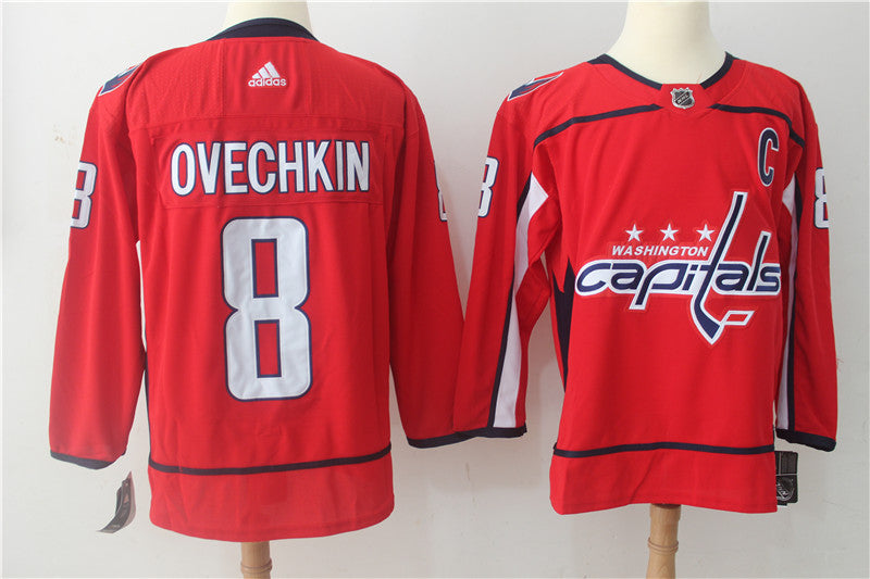 Alexander Ovechkin Washington Capitals red jersey