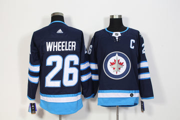 Blake Wheeler Winnipeg Jets navy jersey