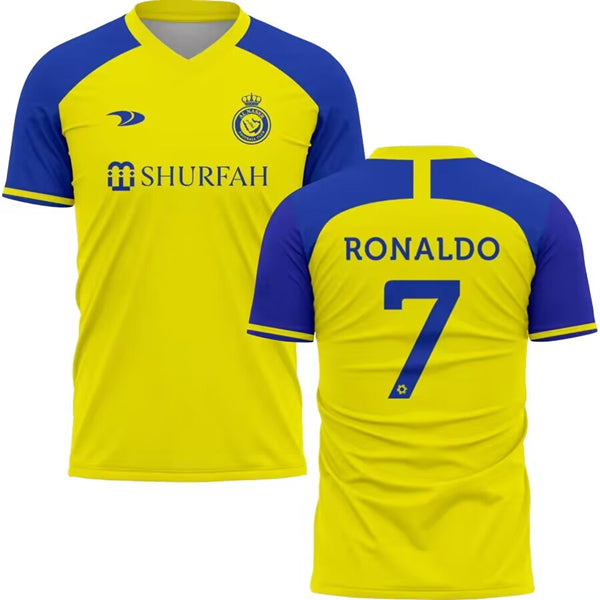 Ronaldo Al Nassr yellow jersey