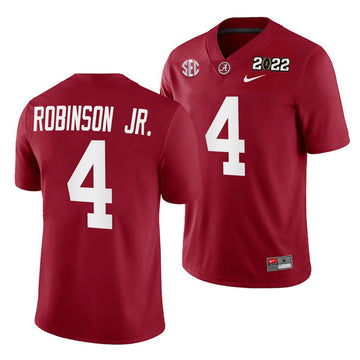 Brian Robinson Jr Alabama Crimson Tide red jersey