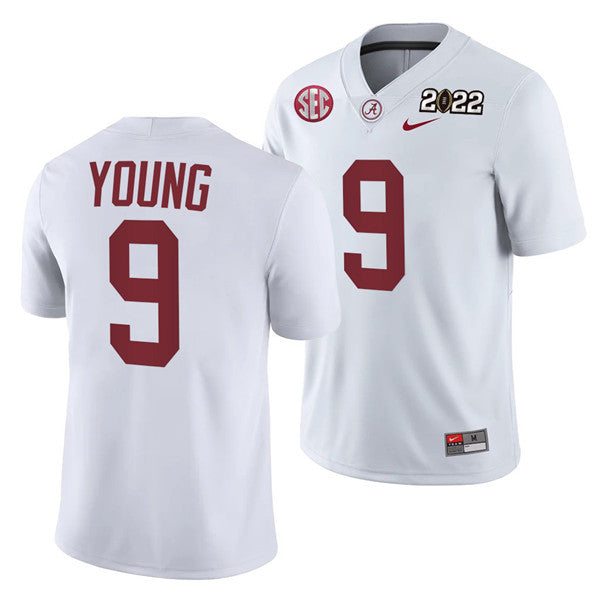 Bryce Young Alabama Crimson Tide white jersey