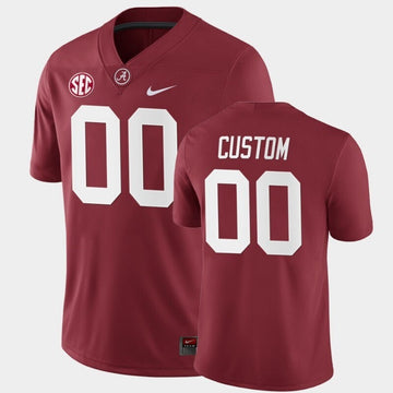 Alabama Crimson Tide red jersey